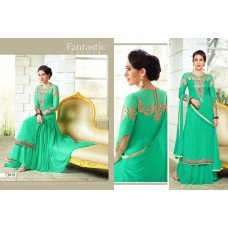 73019 GREEN KARISHMA KAPOOR ELEZITA SUIT